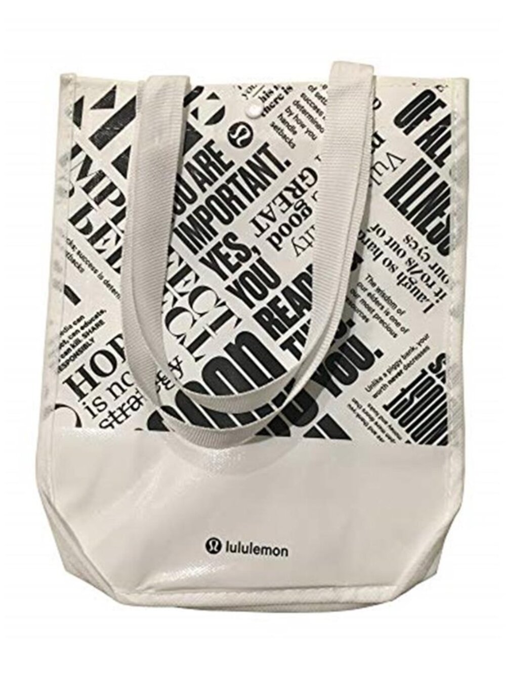 Lululemon 20th Anniversary Small Reusable Tote Carryall Gym Bag